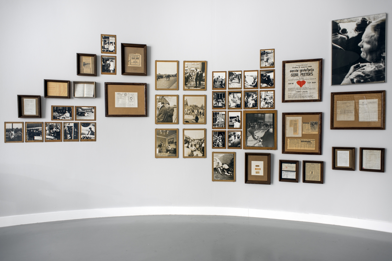 Jef Geys, 'Zonder titel (Wielrenner)', 1969, Collectie: Verzameling F. De Beir, foto M HKA