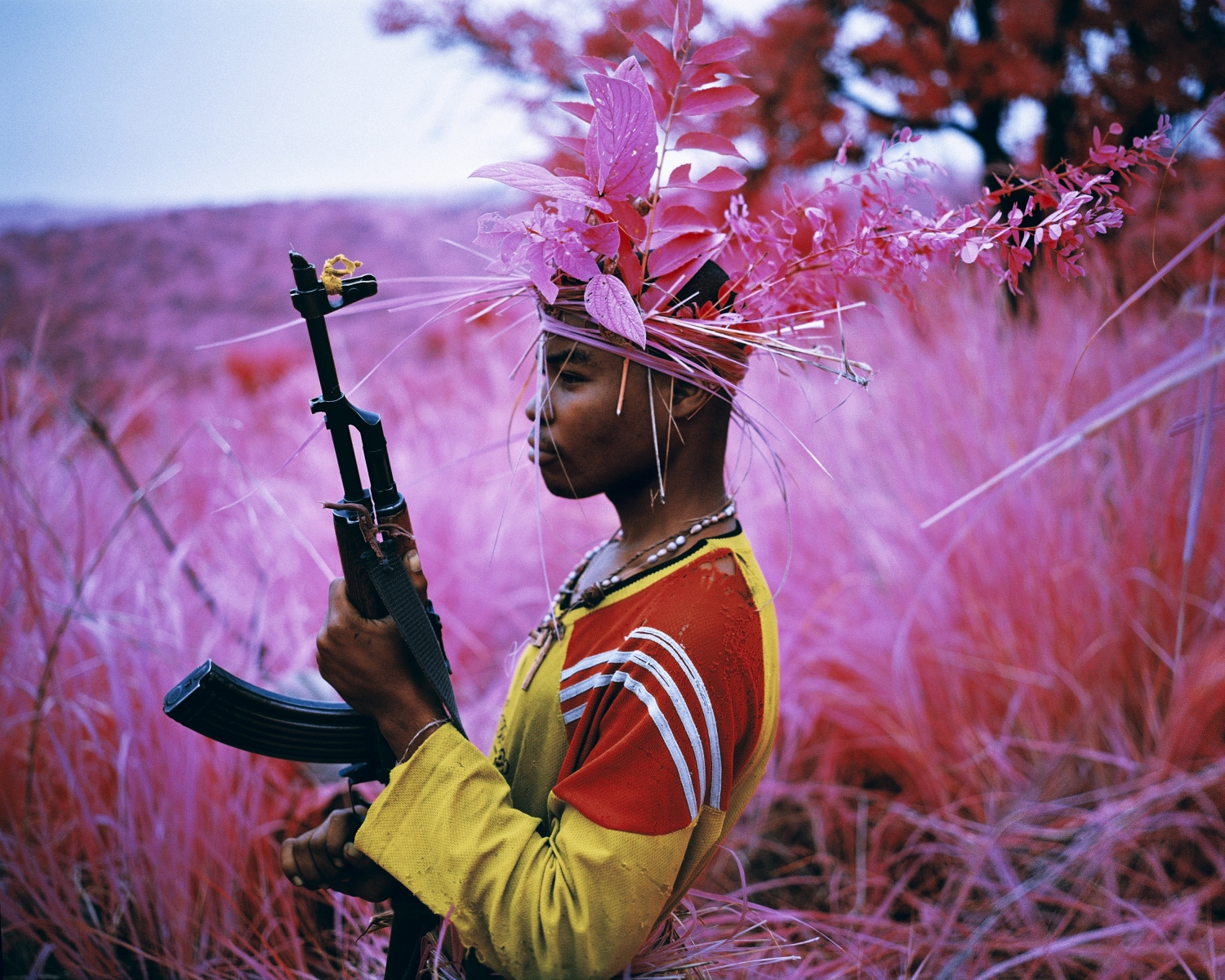 Richard Mosse, 'Safe From Harm, North Kivu, eastern Congo', 2012, digital C print, 48 x 60 inches, © Richard Mosse, courtesy of the artist and Jack Shainman Gallery