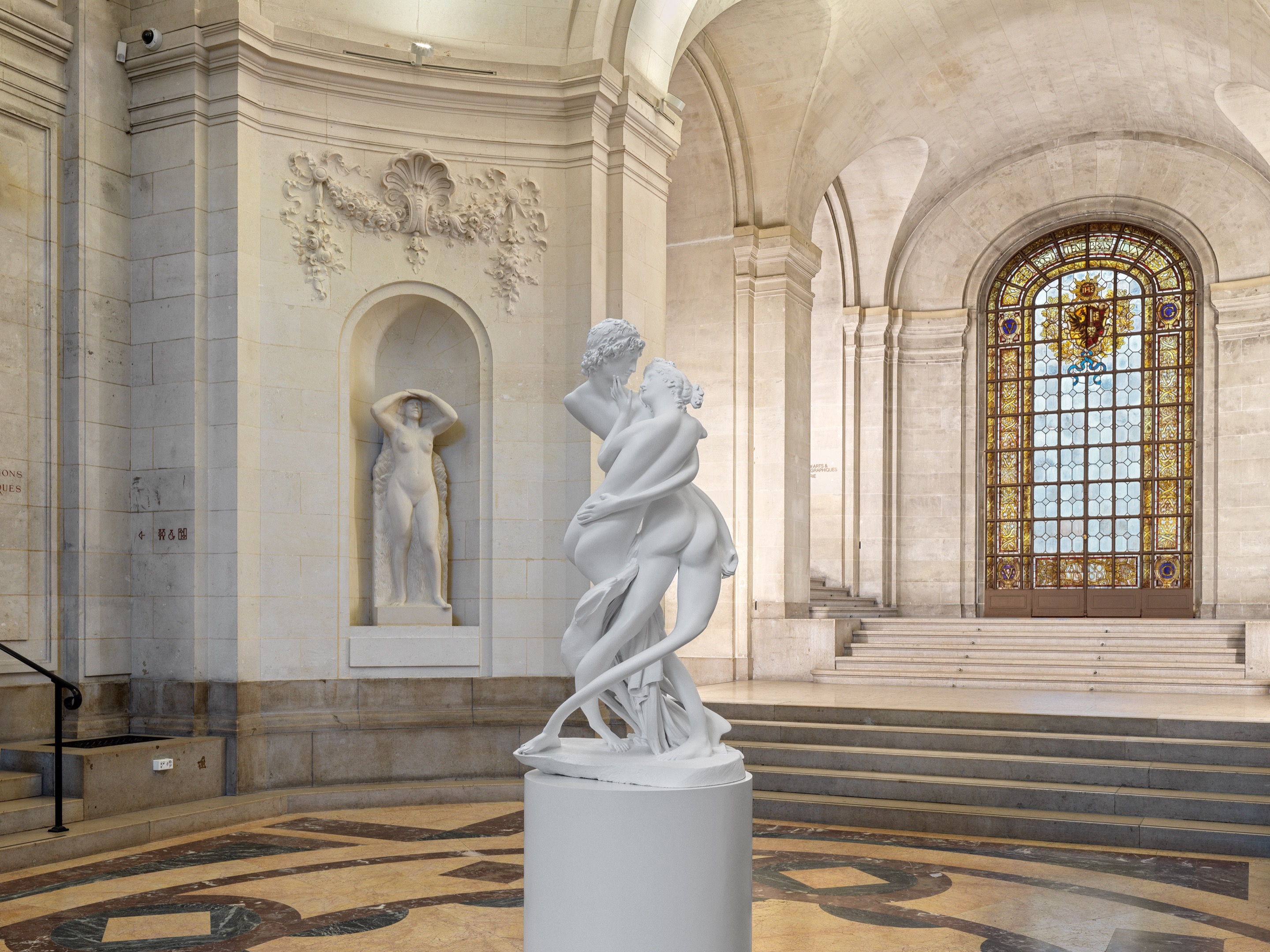 Installatiezicht Wim Delvoye, l’Ordre des Choses , © MAH Genève, foto Stefan Altenburger