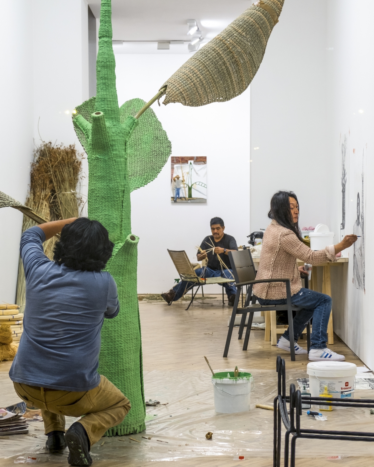 Yutaka Sone, 'Michoacán Report', installatiezicht, © Tommy Simoens gallery