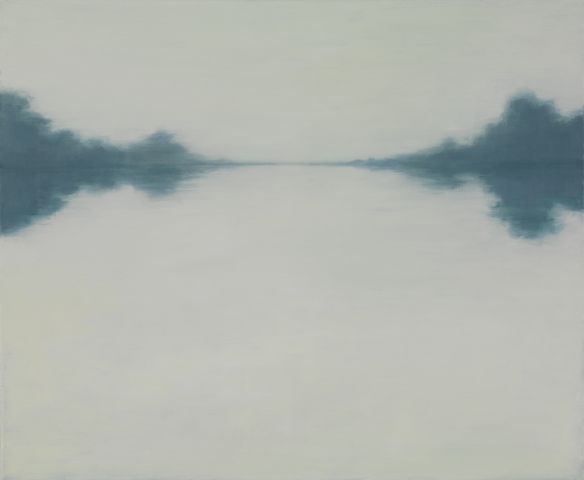 Yves Beaumont, 'The river', 2013, olie op doek, 50 x 60 cm