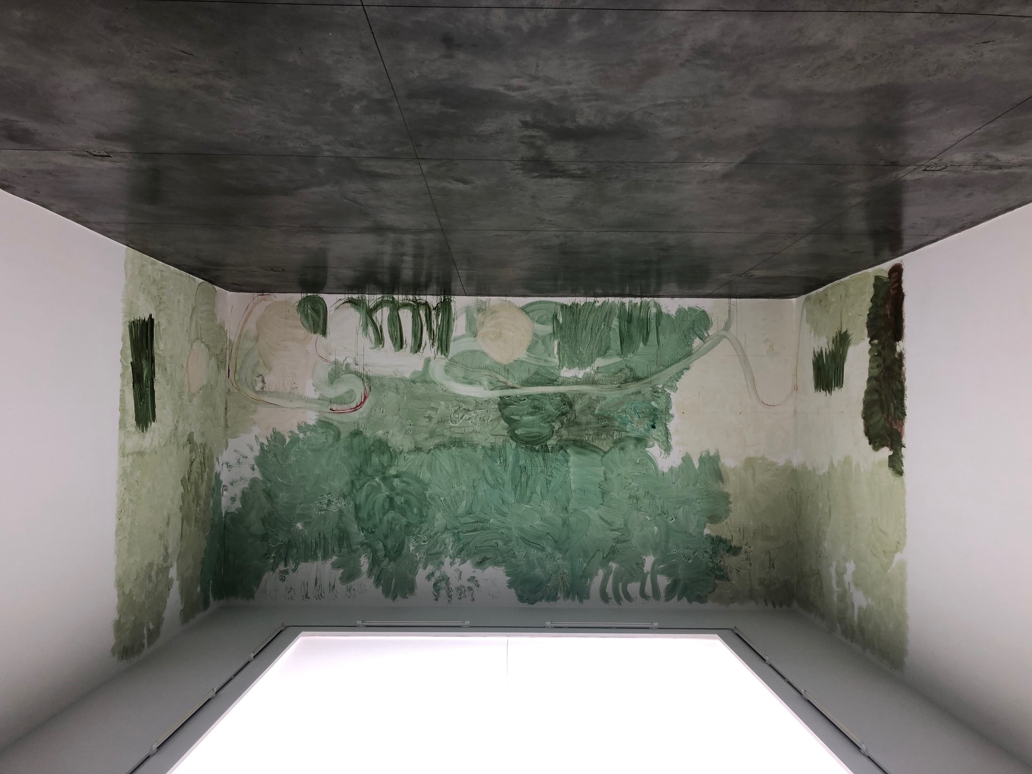 Zhang Enli, Watercolours on the Wall , 2019, Xavier Hufkens Gallery, – foto MR