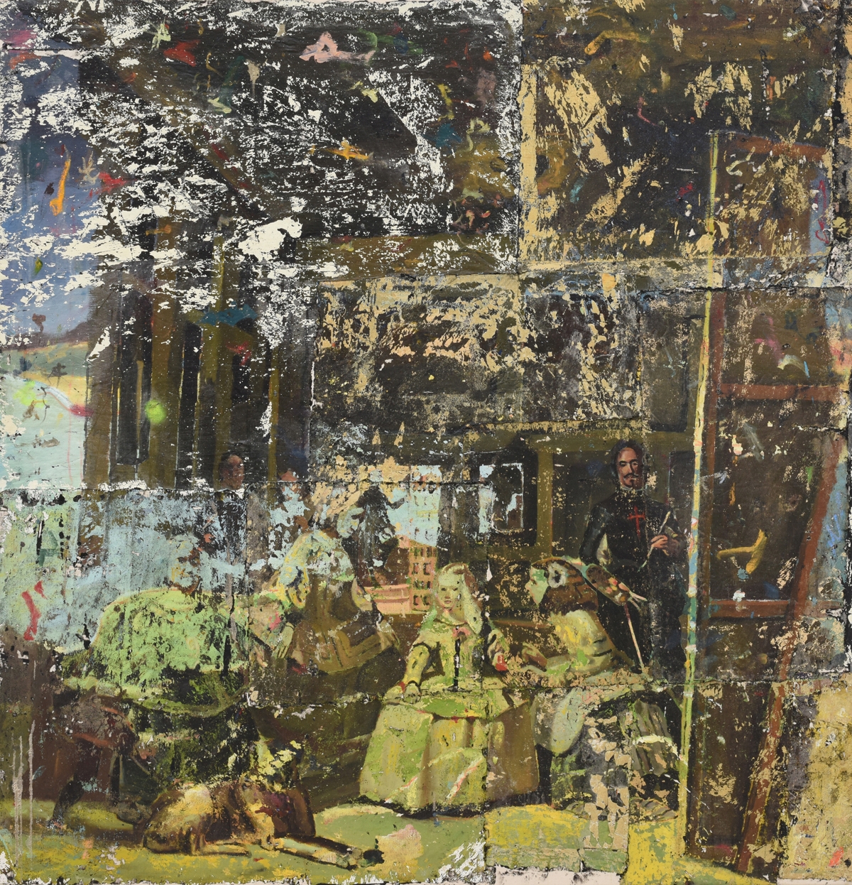 Ermias Kifleyesus, 'Levade', 2018, 134 x 130 cm.