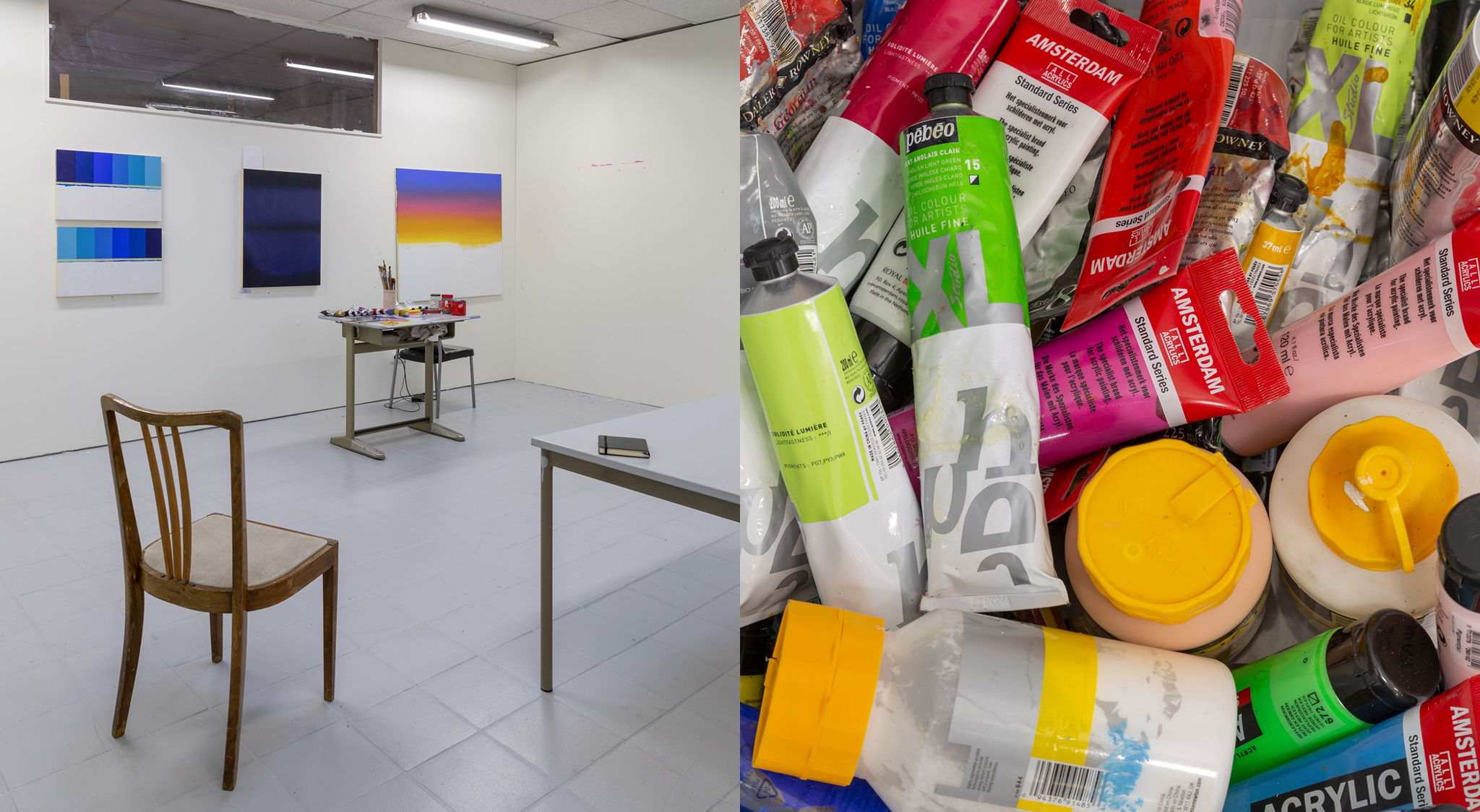 HISK studio Nelleke Cloosterman, photo © Diego Lama