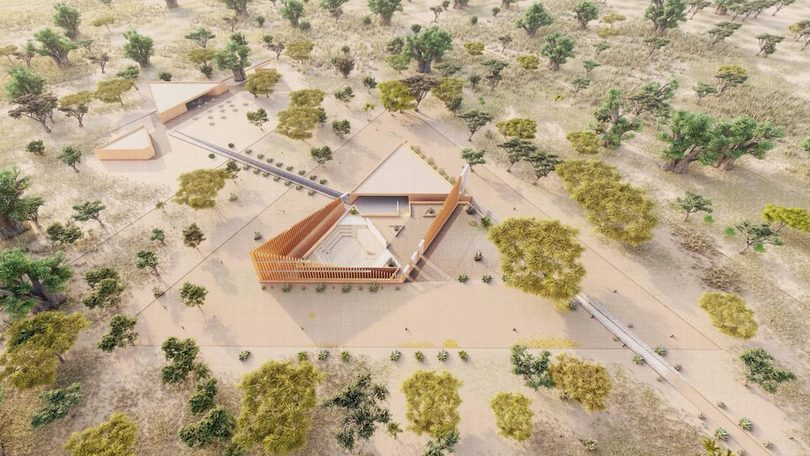 Een voorstel voor het Bët-bi museum in Senegal, foto atelier masōmī