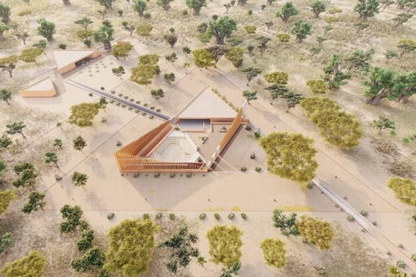 Een voorstel voor het Bët-bi museum in Senegal, foto atelier masōmī