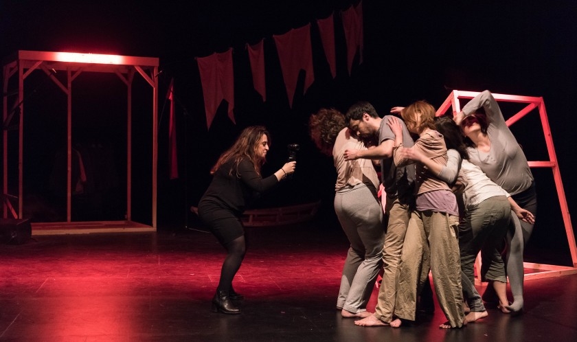 Marinella Senatore, 'MétallOpérette', Laboratoires d'Aubervilliers, 2016. Ondersteund door Thalie Art Foundation, courtesy O. Soussi-Chiadmi