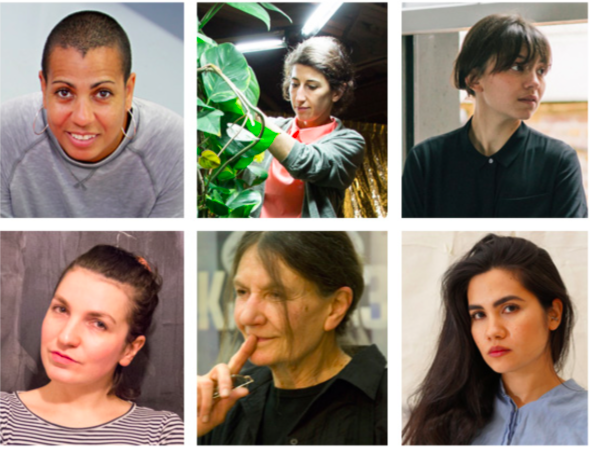 De zes finalisten van de Max Mara Prize voor vrouwelijke kunstenaars