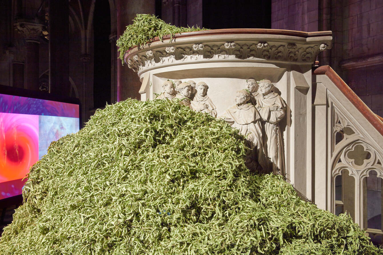 Ghita Skali, Ali Baba Express Episode 4 , 2022, installatie in Kunsthal Extra City Antwerp, foto We Document Art