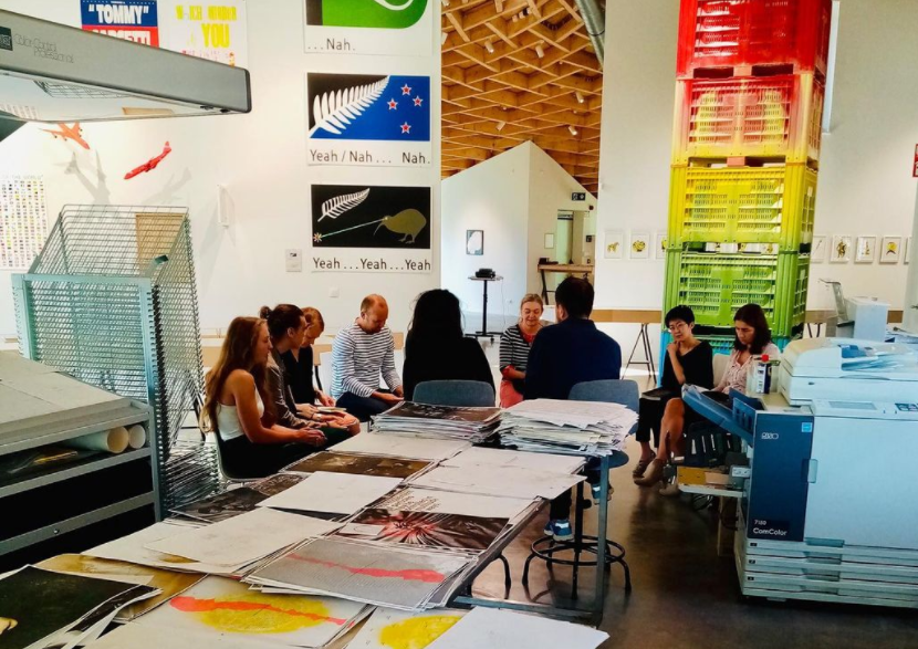 Residenten in het Frans Masereel Centrum, courtesy het Frans Masereel Centrum